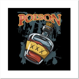 Poison Potion Bottle Birthday Gift Shirt Posters and Art